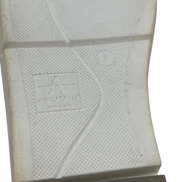 Aquatalia Sharla Napa Slide Sandal SZ 9 Red Womens Athleisure Sporty Travel Pool - Picture 7 of 9